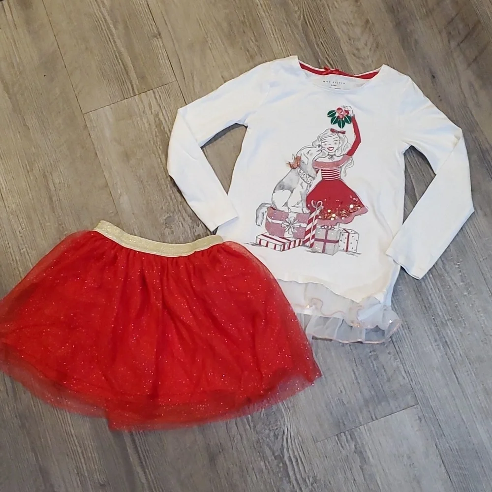 Christmas Outfit Size 5/6